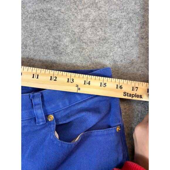 VINTAGE Lauren Jeans Co Ralph Lauren Jeans Womens Size 14 Blue High Rise Y2K - Picture 3 of 9